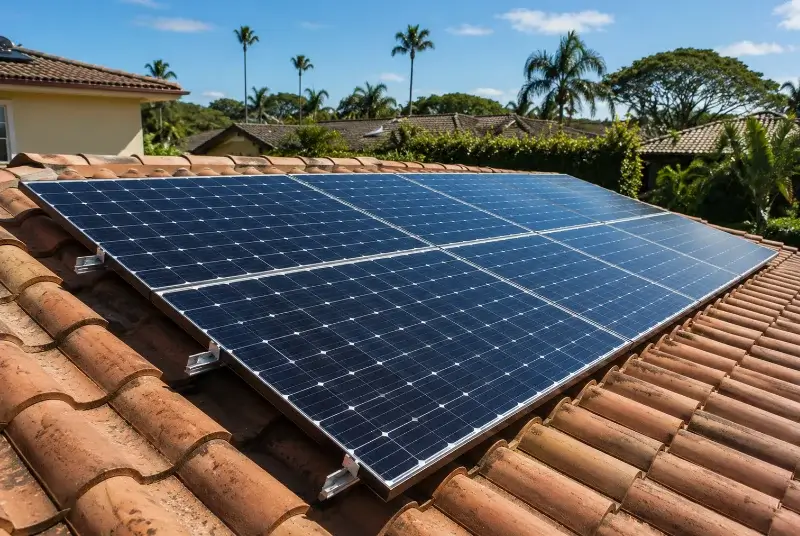 Installation de panneaux solaires à Saint-Laurent-d'Arce